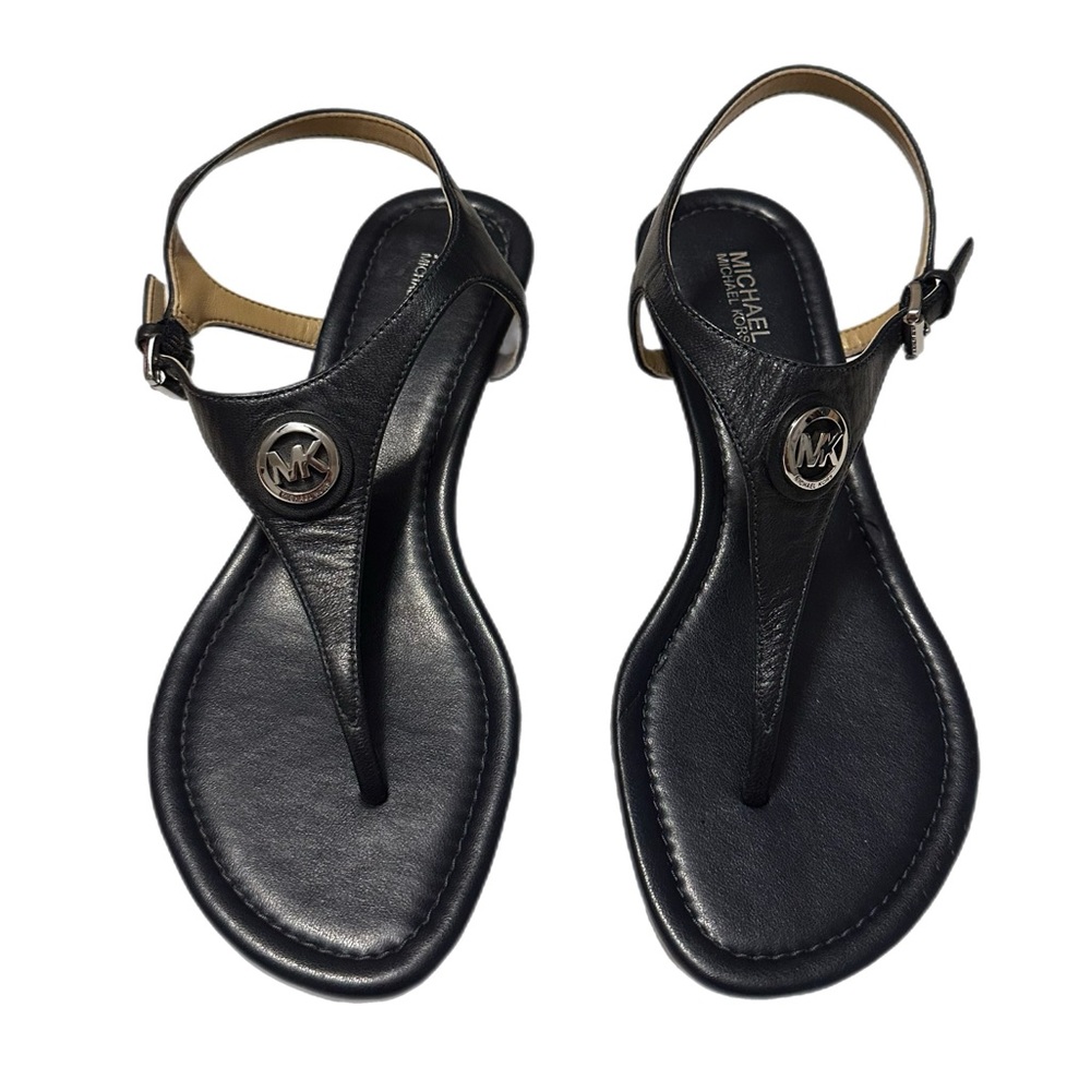 Michael Kors navy blue sandals